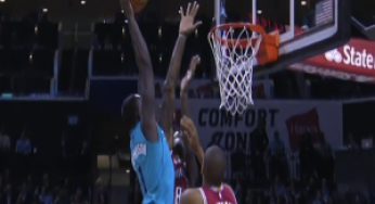 Hornets Lance Stephenson dunks on Bucks Larry Sanders [Video]