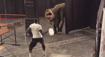 Suns Halloween prank involved a T-Rex dinosaur [Video]