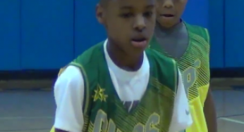 Watch 9-year-old LeBron James Jr. ball out [Video]