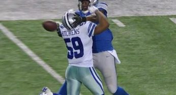 Lions vs Cowboys: Was this pass interference? [Video]