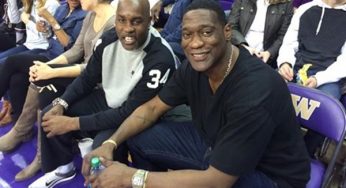 Gary Payton and Shawn Kemp reunite to watch sons battle in Pac 12 game