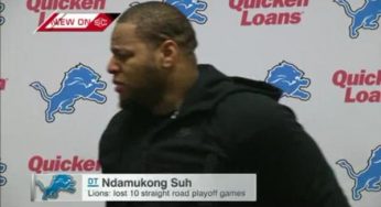 Ndamukong Suh gets emotional following Lions loss to Cowboys [Video]