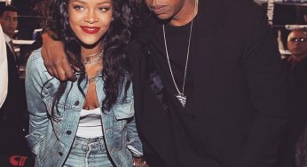 Rihanna and Jay Z check out Roc Nation Sports Throne Boxing at MSG [photos]