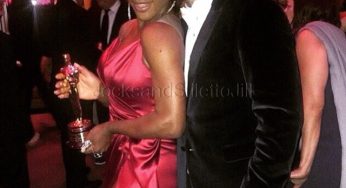 Serena Williams Hijacks Common’s Oscar [Photos]