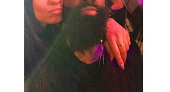 Love Triangle? James Harden, Amber Rose and Tahiry