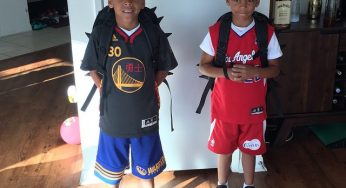 One of Matt Barnes Twins Shows Love To Clippers Arch-Rival [Photo]