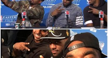 Cavs Win Eastern Conference Finals: Champagne, Coldtubs and Selfies [Video]