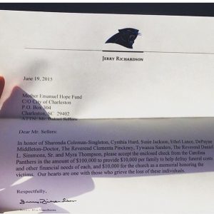 Carolina-Panthers-Owner-Richardson-Charleston-Donation