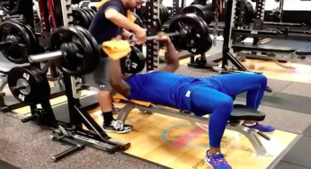 Jason Pierre-Paul Posts Bench Press Workout Video