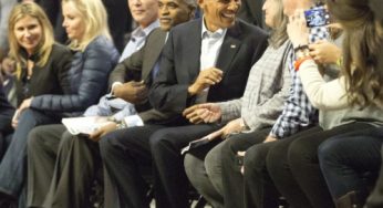 President Obama Attends Bulls vs. Cavs