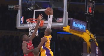 Kobe’s 1st Dunk of the 2015 NBA Season