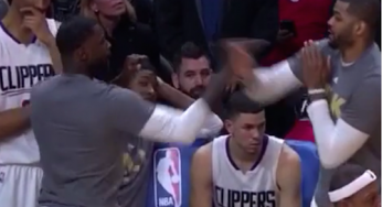 Lance Stephenson And Josh Smith Slap Box While Clippers Play OT