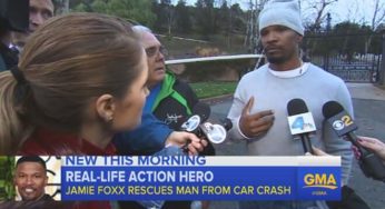 Academy Award Winner Jamie Foxx Is A Real Life Super Hero