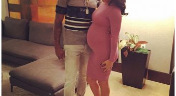 Terricka Cromartie Shows Off Naked Baby Bump