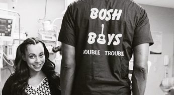 Chris and Adrienne Bosh Welcome Twin Boys