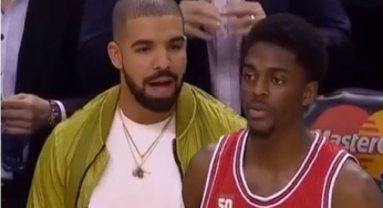 Watch Drake Get All Up Into Bulls’ Justin Holiday’s Mental