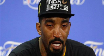 JR Smith’s Emotional PostGame Conference Following Finals Win