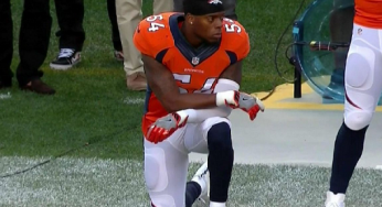 Broncos’ Brandon Marshall Loses Endorsement Over National Anthem Kneel