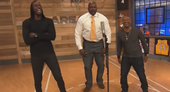 Kevin Garnett, Shaq & Big Tigger Drop Hilarious Freestyles on ‘Inside The NBA’