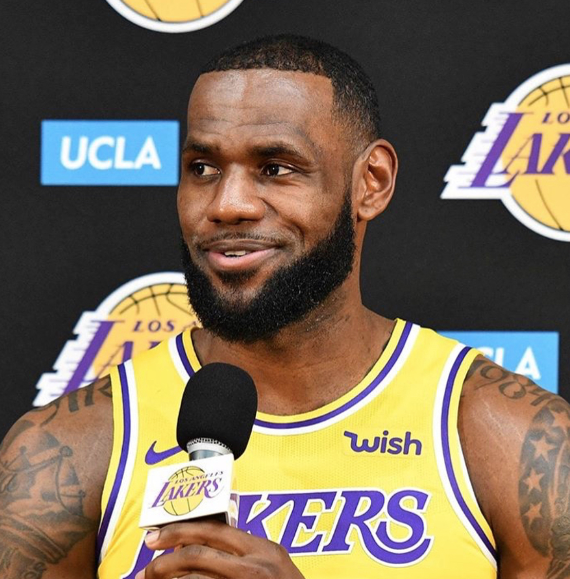 LeBron James and His New Look Lakers 