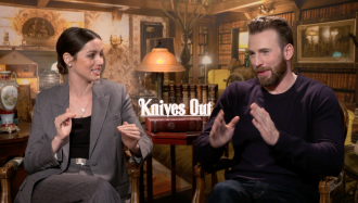 "Knives Out' stars Chris Evans and Ana de Armas