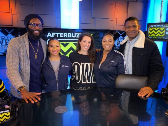 Power screenwriter Monica Mitchell and Power Aftershow cast