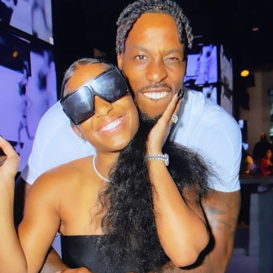 Dwight Howard and Sparks Rookie Te'a Cooper Got Married Jocks And