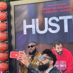 LeBron James attends "Hustle" premiere