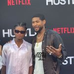 Usher attends Hustle premiere