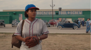 Chante Adams as Max in the Prime Video series "A League of their own"